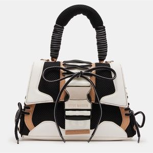 Steve Madden DIEGO BAG BLACK/TAN